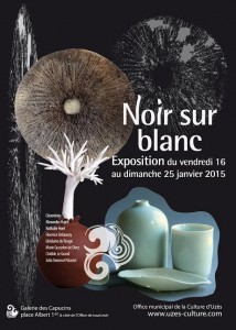 flyer expo Noir sur Blanc